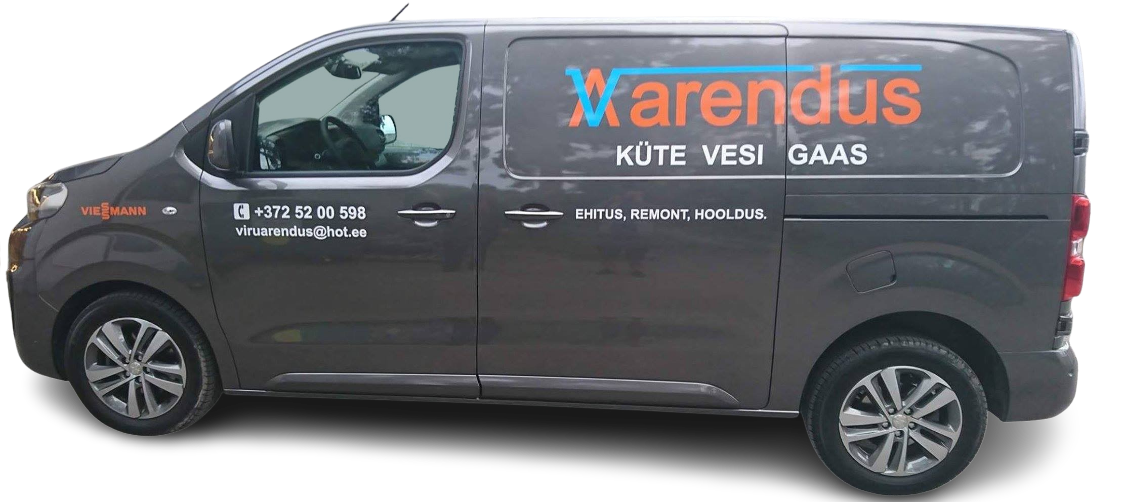 Auto_kleebistega – ilma taustata